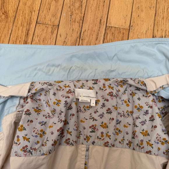 Anthropologie Colorblocked Utility Jacket, size Medium - Picture 9 of 10